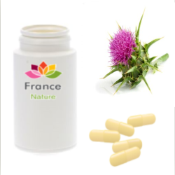 GÉLULES de Chardon marie 250 mg, (Sylibum marianum)